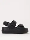 Hogan Chunky Platform Sandals With Adjustable Straps In Black
