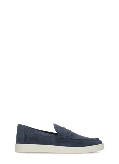 Hogan Flat Shoes In Blue