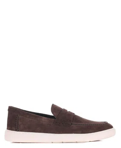 Hogan Flat Shoes In Brown