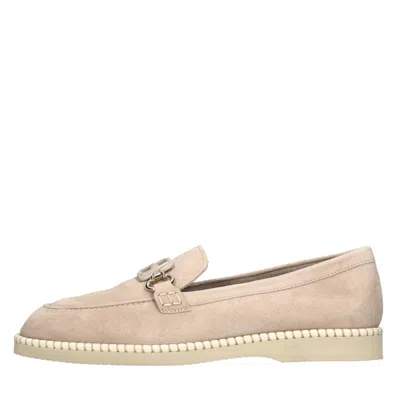 HOGAN HOGAN FLAT SHOES BEIGE