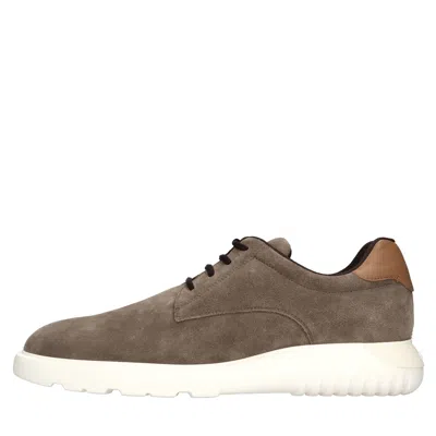 Hogan Flat Shoes Brown