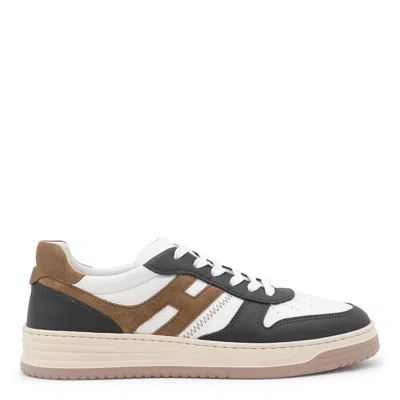 HOGAN HOGAN H630 - LEATHER LACE-UP TRAINERS