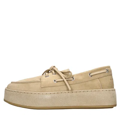 Hogan Flat Shoes In Neutral