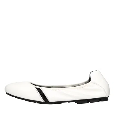 HOGAN HOGAN FLAT SHOES WHITE