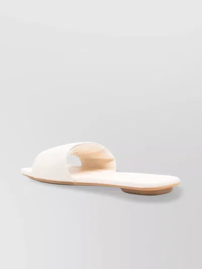 HOGAN FLAT SOLE OPEN TOE SANDALS