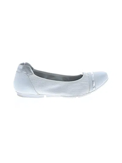 Pre-owned Hogan Flats In White