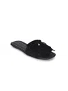 Hogan Fringed Sandals In Black