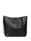 Hogan Small Leather Cross-body Bag In Black