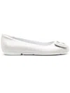 HOGAN GREY H661 BALLERINA SHOES