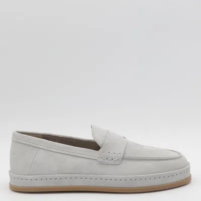 HOGAN HOGAN GREY LOAFERS
