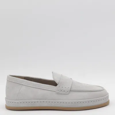 HOGAN GREY LOAFERS