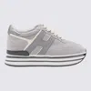 Hogan Midi H222 Suede Platform Sneakers