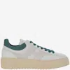 Hogan H Slash Lace-up Shoe In Neutral