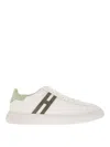 Hogan H 365 Sneakers In Leather And Suede Details In White