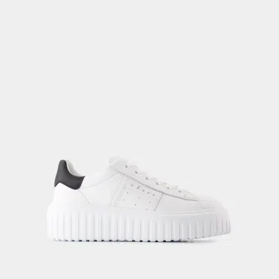 Hogan White Low Top Sneakers