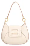 Hogan H-bag Leather Shoulder Bag In Ivory