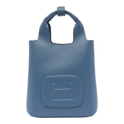 HOGAN HOGAN H-BAG MINI LEATHER TOTE BAG