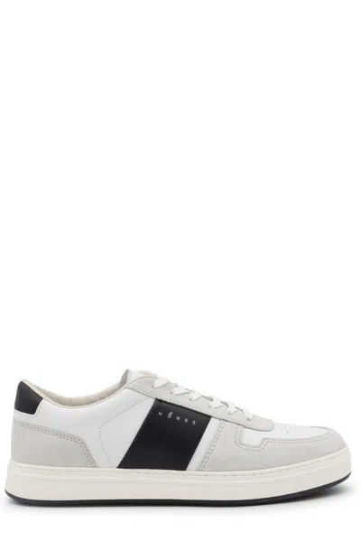 Hogan Multicolor Suede And Leather H668 Sneakers