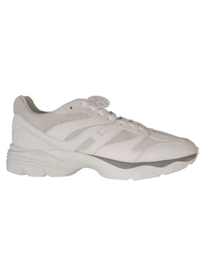 Hogan Mesh Paneled Sneakers In White