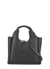 Hogan Women's H-bag Small Leather Tote Bag In Black