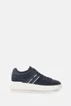 Hogan H580 Lace-up Sneakers With Distinctive Leather Logo In Transparent