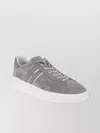 Hogan H Slash Laced Sneakers In Gray