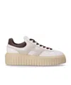 Hogan H-stripes Nappa Leather Sneakers Shoes