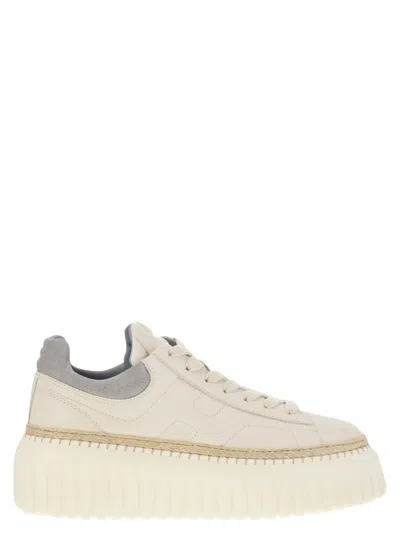 Hogan H-stripes - Leather Trainers In Multi