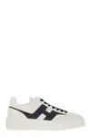 Hogan H-stripes - Leather Trainers With Side H In Multicolor