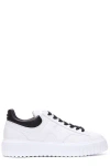 Hogan H-stripes Low-top Sneakers In White