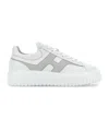 Hogan H-stripes Allacciato H Spezzata Sneakers In White