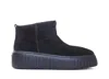 Hogan H-stripes Low-top Boots In Black