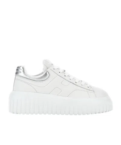 HOGAN HOGAN LOGO PRINTED LOW-TOP SNEAKERS