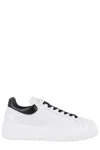 Hogan H-stripes Low-top Sneakers In White