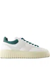 Hogan H Slash Lace-up Shoe In Neutral