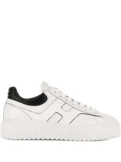 HOGAN HOGAN H-STRIPES LEATHER SNEAKERS SHOES