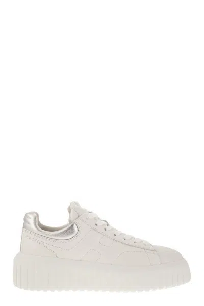 HOGAN HOGAN H-STRIPES LEATHER TRAINERS