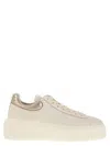 Hogan H-stripes Leather Trainers In White