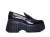 Hogan H-stripes Platform Loafers In B999