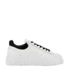 Hogan H-stripes Low-top Sneakers In White