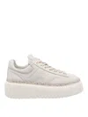 Hogan H-stripes Platform Sneakers In Multi