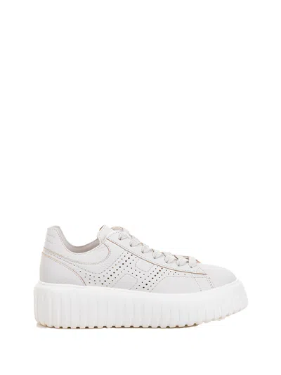 HOGAN HOGAN H-STRIPES SNEAKER IN NAPPA LEATHER