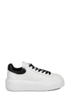 Hogan H-stripes Low-top Sneakers In White