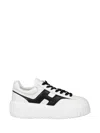Hogan H-stripes Sneakers In White