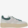 Hogan H Slash Lace-up Shoe In Neutral