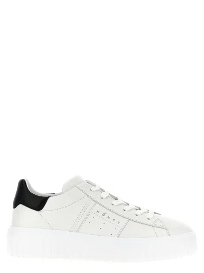 Hogan 'h-stripes' Sneakers In White