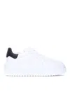 Hogan H645 Leather Sneakers In White
