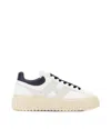 Hogan H-stripes Sneakers Blue/white In White