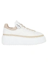HOGAN H-STRIPES SNEAKERS IN NAPPA LEATHER