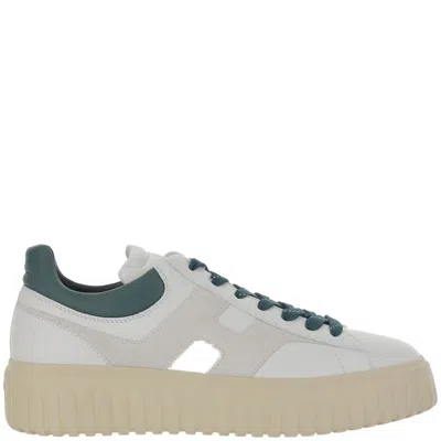 Hogan H-stripes Sneakers In Neutral